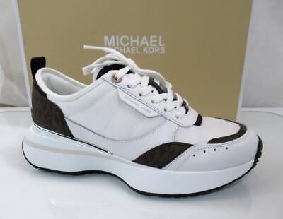 ad eBay - Michael Kors Flynn Trainer Lace Up Sneakers MK Signature Brown Multi Size 9.5 - Buy Now, click the link (eBay) Sports Sneakers With Logo And Round Toe, Synthetic Sneakers With Logo Detail For Sports, Michael Kors Round Toe Sneakers For Streetwear, Sports Sneakers With Logo Detail In Synthetic, Sporty Michael Kors Sneakers With Rubber Sole, Michael Kors Sporty Sneakers With Rubber Sole, Michael Kors Sporty Sneakers With Round Toe, Michael Kors Round Toe Sneakers For Sports, Michael Kors Sneakers With White Sole And Round Toe