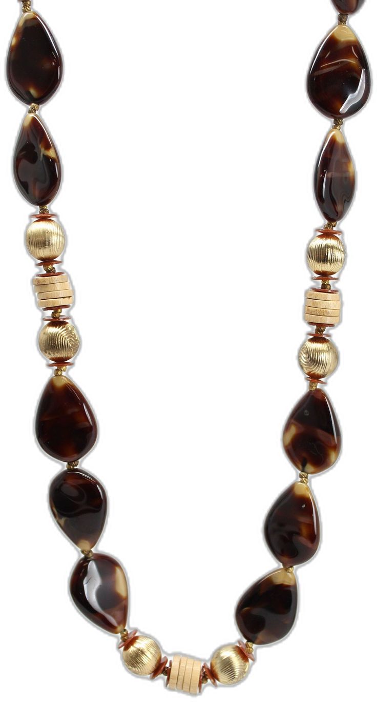 Elegant Brown Polished Beads, Elegant Brown Polished Beaded Necklace, Elegant Brown Beaded Necklace With Large Beads, Elegant Brown Beaded Necklace With Polished Beads, Elegant Gold Beaded Necklaces With Wooden Beads, Elegant Gold Beaded Necklace With Wooden Beads, Elegant Single Strand Brown Beads, Brown Single Strand Beaded Necklace, Elegant Brown Beaded Necklace