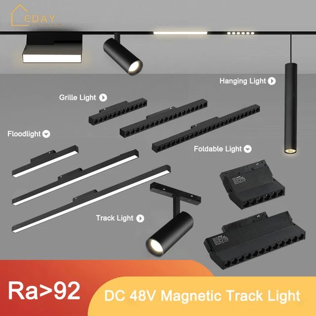 an image of various lighting fixtures and accessories for the light fixture in this set is shown