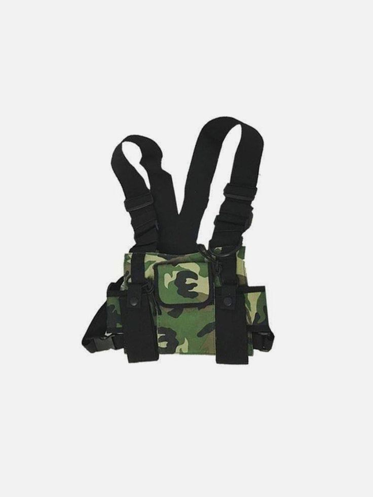 A seemingly inconspicuous decoration will instantly refresh your overall outfit. Environmentally friendly materials, unique design, show your difference in the details. Main Material: Nylon size: 30*3*23cm Techwear Accessories, Cyberpunk Streetwear, Purple Camouflage, Overall Outfit, Streetwear Shoes, Streetwear Accessories, Chest Rig, Tactical Vest, Streetwear Men