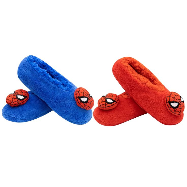 PRICES MAY VARY. Spiderman: Our slippers for boys feature spiderman homecoming and spiderman no way home. Your child will love having a pair of red spider-man into the spider verse and blue fuzzy socks. Comfy Fuzzy Baba Slippers: When it comes to fuzzy slippers kids & fluffy socks, these fuzzy baba slippers offer optimal comfort. They are cozy and warm and display our favorite superhero, Spiderman. Gripper Bottom: These the amazing spider-man toddler socks with grippers ensure your little one ca Spiderman Socks, Spiderman Toddler, Spiderman Captain America, Slippers For Boys, Superhero Socks, Spiderman No Way Home, Slippers Kids, Captain America Iron Man, Superhero Spiderman