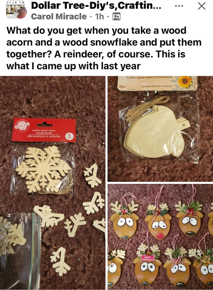 some cookies and other items are on the floor next to a package of fake snowflakes