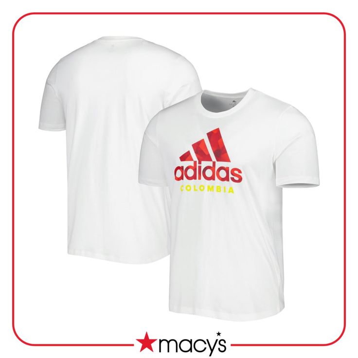 in stock White Athleisure T-shirt With Three Stripes Branding, White Adidas T-shirt For Sports Events, Adidas White T-shirt For Sports Season, Adidas White T-shirt For Sports, White Sportswear T-shirt With Three Stripes Branding, White Adidas T-shirt, Adidas White Sports T-shirt, White Adidas Logo Top For Sports Season, White Adidas Logo Top For Sports