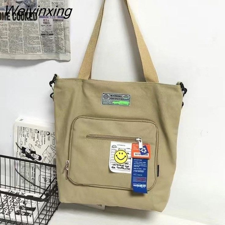 Shipping: Worldwide Express Shipping AvailableDelivery time: 🚚7-15Days Fast ShippingReturns: Fast refund,💯100% Money Back Guarantee.Brand Name: FXZLLQOrigin: Mainland ChinaCN: HebeiMain Material: CanvasLining Material: PolyesterPlace Of Origin: HE BEI ProvinceShape: Casual ToteStyle: Preppy StylePattern Type: CartoonInterior: Interior Slot PocketInterior: Cell Phone PocketInterior: Interior Zipper PocketExterior: Solid BagDecoration: AppliquesDecoration: LetterDecoration: Cartoon PrintingClosu Handbag School, Ipad Bag, Poster Collection, Messenger Bag Men, Backpack Sport, Travel Wallets, Girl Backpacks, School Bag, Kids Bags