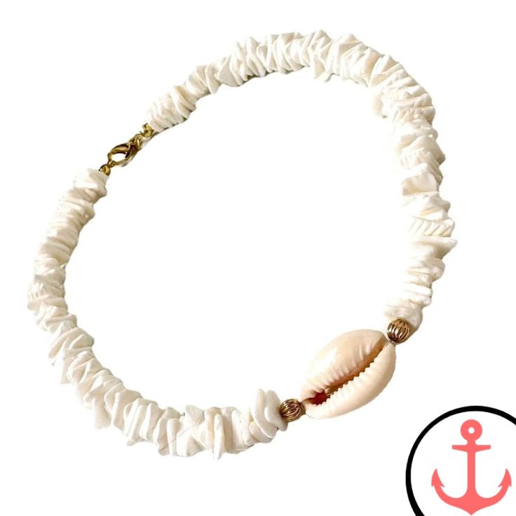 White Surf Necklace White Strand Shell Necklace Gift, White Strand Shell Necklace As Gift, White Strand Jewelry Gift, White Strand Jewelry As Gift, Elegant White Necklaces For Vacation, Elegant White Necklace For Vacation, Coastal Style White Adjustable Necklace, Elegant Necklace With Lobster Clasp For Vacation, Coastal Strand Necklace As Gift