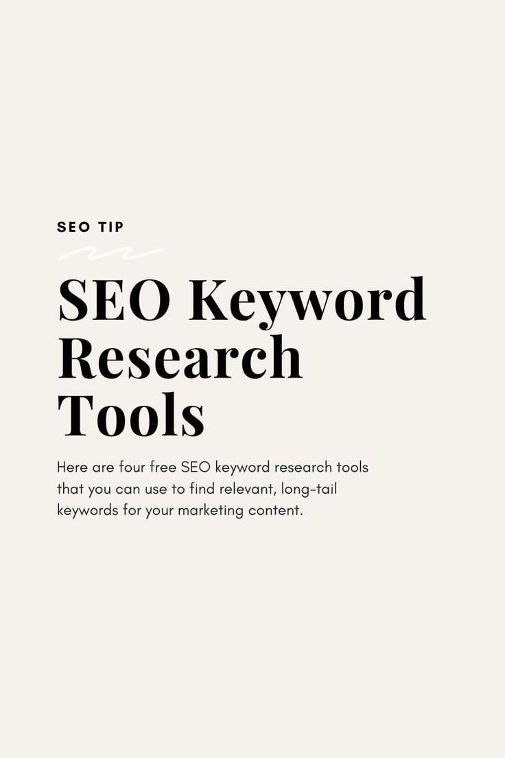 a white page with the words seo keyword research tools