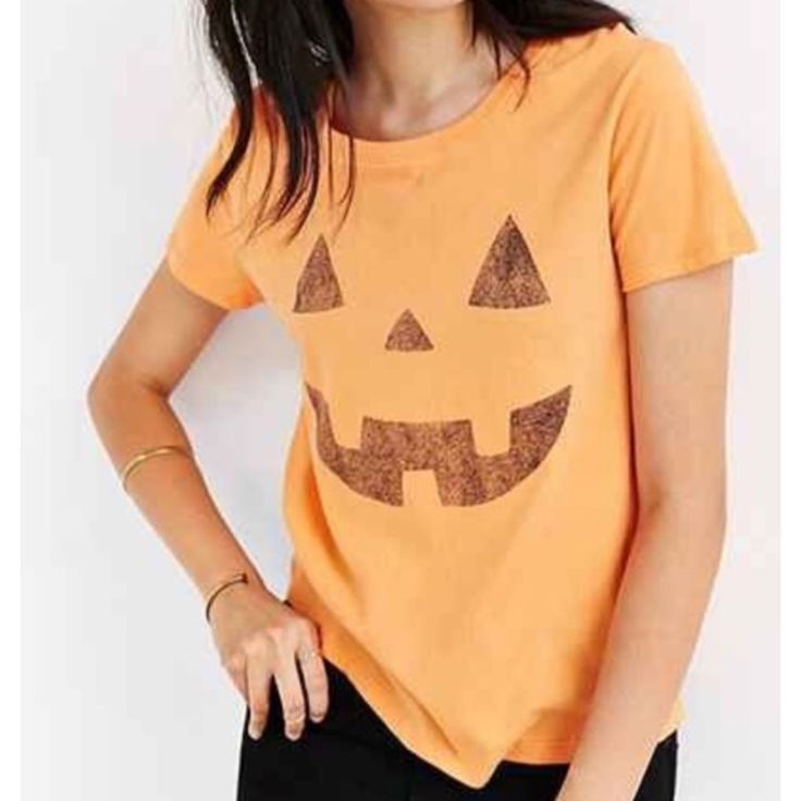 Urban Outfitters Project Social Halloween Graphic Tee. Nwot. Immediate Shipping Size Xs Length 21” P-P 14” Sleeve 5” Spooky Orange T-shirt For Fall, Casual Orange Tops For Halloween, Spooky Orange Crew Neck Top, Orange Crew Neck Top For Halloween, Orange Cotton Tops For Halloween, Spooky Orange Fall T-shirt, Orange Spooky T-shirt For Fall, Trendy Orange Urban Outfitters Top, Trendy Orange Tops From Urban Outfitters