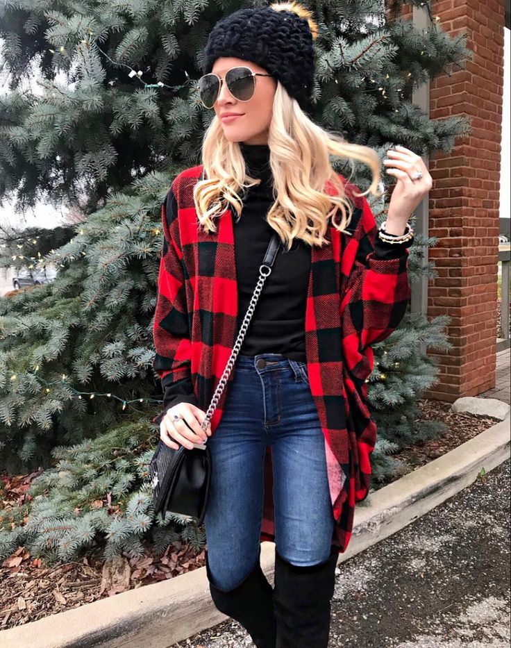 Red And Black Plaid Shirt Outfit, Buffalo Plaid Shirt Outfit, Red Plaid Shirt Outfit, Plaid Shirt Outfit Fall, Plaid Top Outfit, Plaid Shirt Outfit, Checked Shirt Outfit, Buffalo Plaid Outfit, Red Checked Shirt