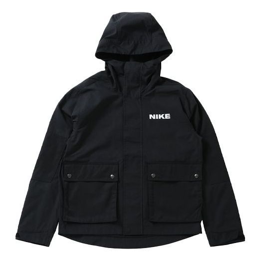 M65 Jacket, Casual Jackets, Logo Black, Sports Logo, Black Jacket, Casual Jacket, Nike Sportswear, Men's Nike, Nike Jacket