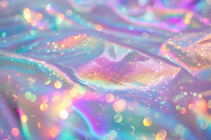 an abstract background with many different colors and bubbles on it, including blue, pink, green, yellow, and purple