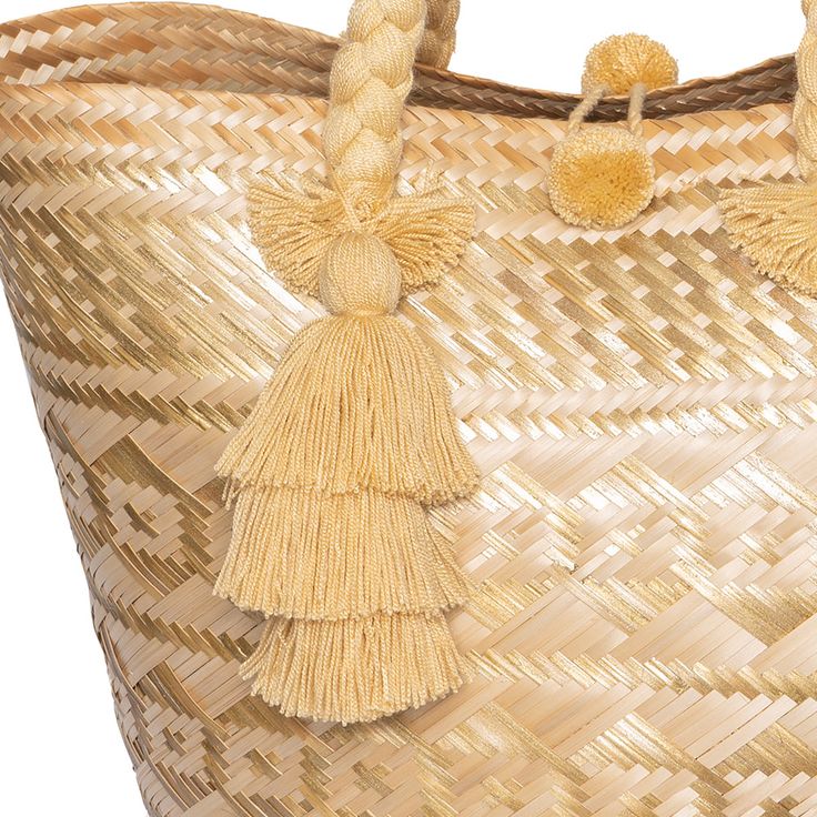 Our Monaco bag is part of our San Jacinto Collection. This bag is beautifully handcrafted in San Jacinto Bolívar, Colombia 120K from Cartagena. The artisans handcraft this colorful bag using Caña Flecha or Palm Straw to create the most perfect and eye-catching statement piece. It is the perfect bag for everyday use or for a special occasion. It will surely make a lasting impression. It is 100% handcrafted. Artisans created these hand-woven CB Bags using all natural and sustainbable material. Tej Yellow Artisan Bags For Daily Use, Traditional Tote Beach Bag For Travel, Gold Handwoven Tote Bag, Traditional Top Handle Bag In Natural Color, Traditional Top Handle Shoulder Bag In Natural Color, Traditional Natural Color Top Handle Bag, Traditional Natural Color Top Handle Shoulder Bag, Traditional Natural Top Handle Shoulder Bag, Traditional Tote Bag For Vacation