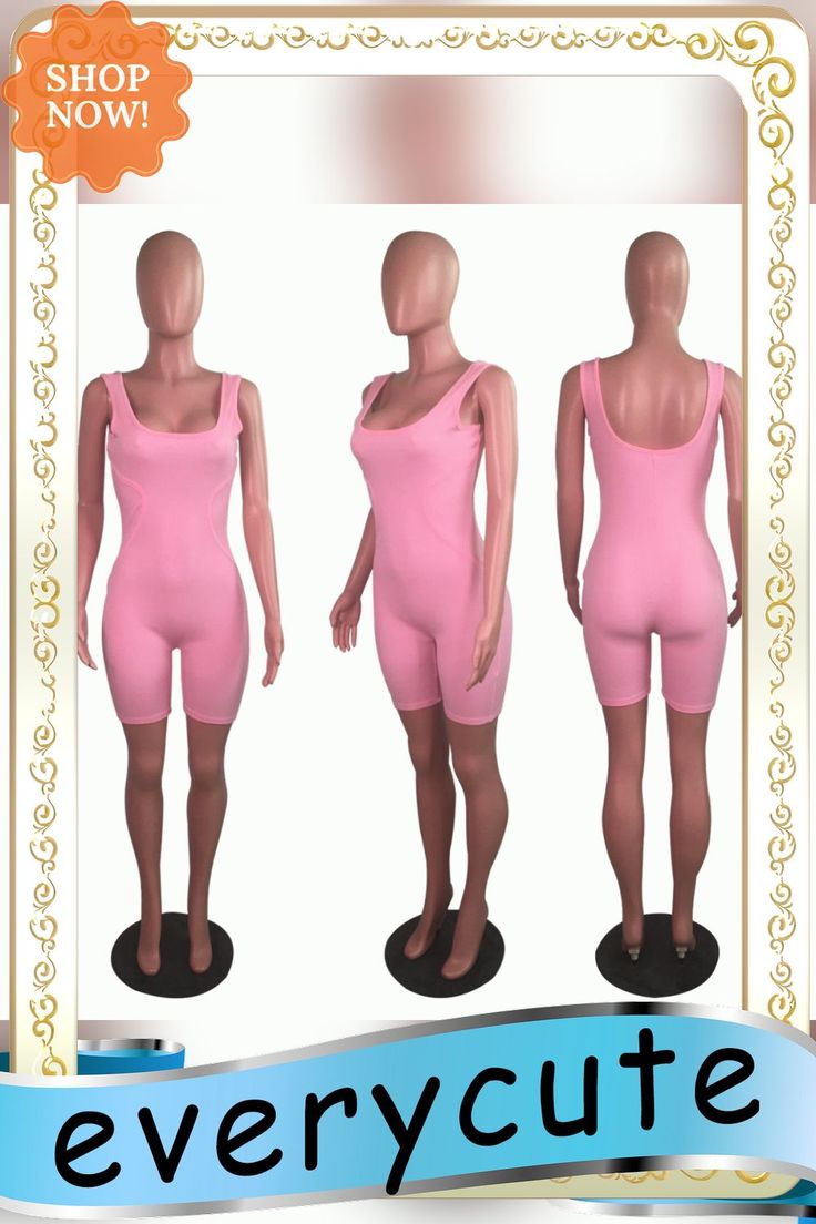 Sexy Stretch Threaded Sleeveless Athletic Romper Pink Sleeveless Tank Top For Club, Stretch Sleeveless Vest For Club, Casual Sleeveless Tank Top For Club, Trendy Sleeveless Tank Top For Club, Trendy Pink Tank Top For Club, Trendy Pink Club Tank Top, Pink Stretch Tank Top For Night Out, Sleeveless Stretch Tank Top For Club, Solid Sleeveless Tank Top For Club