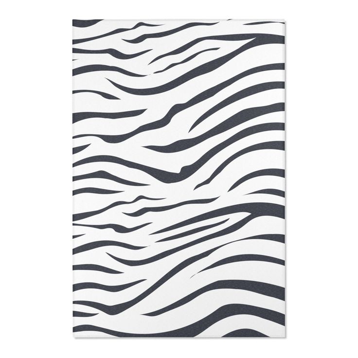 a white and black zebra print notebook