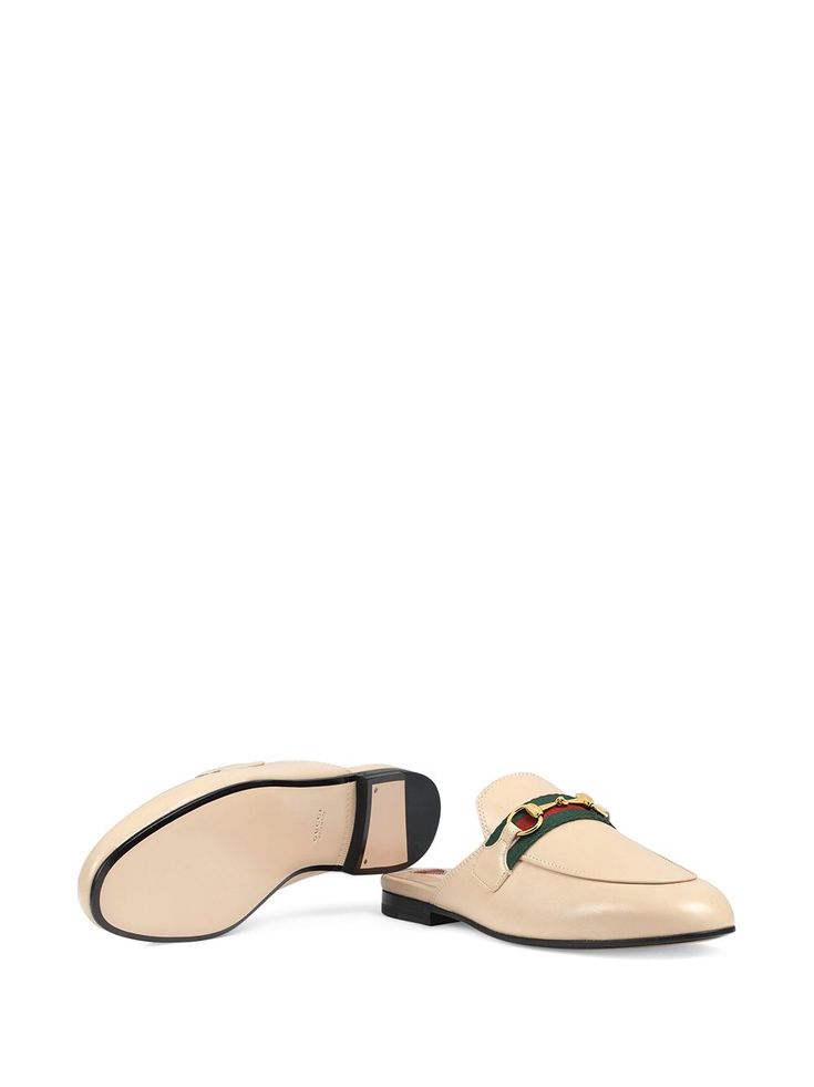 Find GUCCI Princetown Slippers on Editorialist. beige leather almond toe slip-on style branded insole horsebit detail signature Web detail flat sole Gucci Princetown Slipper, Gucci Princetown, Web Detail, Almond, Slippers, Slip On, Gucci, Leather