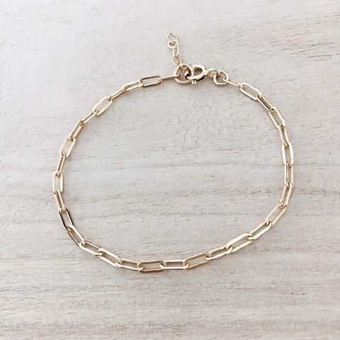 Sizing is based on total length around wrist. The best way to size yourself is... Lucky Bracelet, Handcrafted Necklace, Rose Gold Bracelet, Metal Bracelets, Bar Necklace, Cleaning Jewelry, Jewelry Trends, Link Bracelets, Heart Necklace