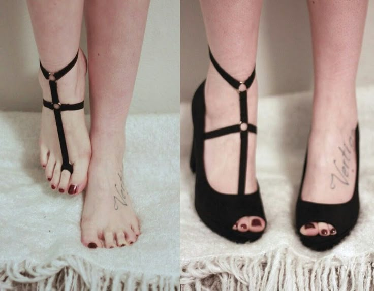 Diy shoe bondage modification tutorial | goth PUNK Metal glam | fashion how to Diy Goth Clothes, Punk Halloween, Halloween Mode, Harness Fashion, Diy Clothes Refashion, Diy Vetement, Body Chains, Body Harness, Halloween Fashion