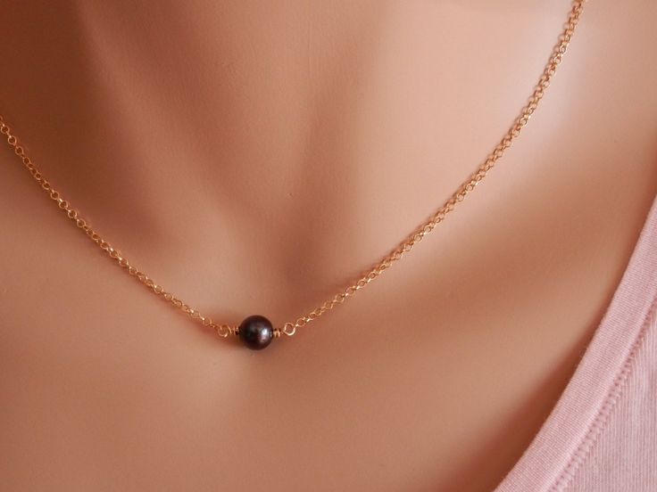 black pearls necklace, black pearl choker, black pearl jewelry, freshwater pearl gold choker necklace pearl necklace women Dainty gold vermeil chain (yellow or rose gold plated over 925 sterling silver) or sterling silver 925 chain with a non floating black/white/lavender asymmetric pearl. So femenine and beautiful! Ideal for all skins! The Model wears a 17'' necklace and a 6,5-7mm pearl size. Colors of pearls like rose lavender, peach etc. may be less or more intense. Pearls are natural product Elegant Jewelry With Pearl Charm And Round Beads, Formal Single Strand Choker, Pearl Clavicle Chain Jewelry With Round Beads, Elegant Gold Plated Round Bead Necklaces, Pearl Clavicle Chain With Round Beads, Elegant Pearl Pendant Jewelry With Round Beads, Minimalist Pearl Pendant Jewelry With Round Beads, Party Jewelry With Pearl Pendant And Round Beads, Rose Gold Pearl Jewelry With Pearl Charm