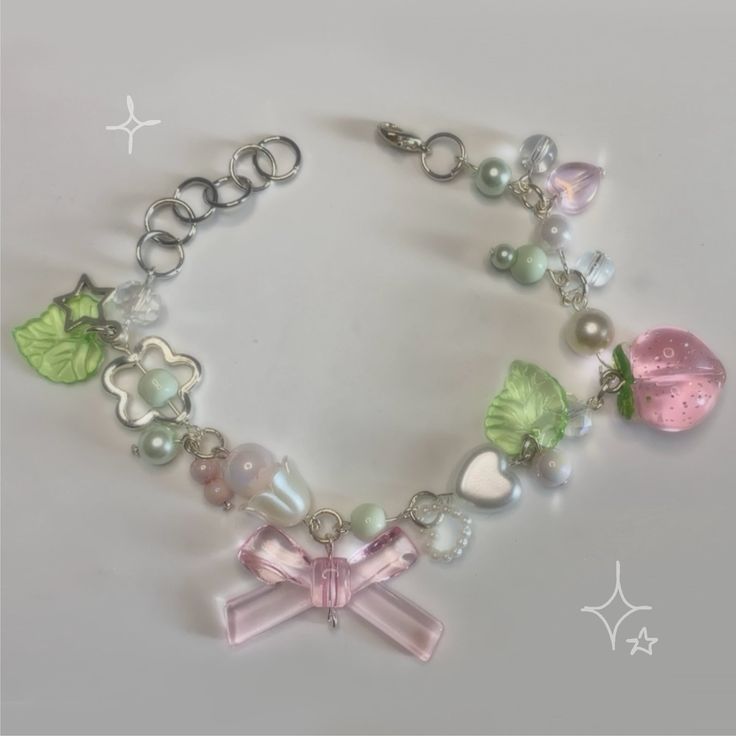 please handle with gentleness and care 🍑 ⭐️ -do not put in water -do not pull too hard -leave a review 🎀 handmade with love Softie Jewelry, Handmade Sweet Pink Bracelets, Handmade Pastel Bracelets For Gift, Handmade Peach Beaded Bracelets As Gift, Handmade Peach Beaded Bracelets For Gift, Handmade Peach Bracelet Gift, Kawaii Pink Beaded Bracelets, Pink Adjustable Kawaii Beaded Bracelets, Cheap Beaded Kawaii Bracelets