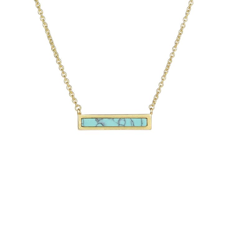 PRICES MAY VARY. ❤ GEMSTONE BAR NECKLACE - Bar necklace with simulated turquoise gemstone, its geometric shape design adds a flavor of fashion and elegance, and the vibrant colored natural stone will help to give purification to the body, make you feel calm and relaxed and keep your mind clear. ❤ADJUSTABLE NECKLACE CHAIN - The dainty gemstone choker necklace is 16" long with a 2" extender to comfortably fit all neck sizes. Great to wear by itself or to layer with other necklaces. ❤QUALITY MATERI Turquoise Bar Necklace, Necklaces Dainty, Gemstone Choker Necklace, Gemstone Bar Necklace, Turquoise Bar, Dainty Choker Necklace, Bar Necklaces, Necklace Bar, Triangle Square