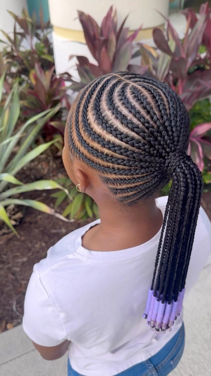 Kids Cornrows, Kids Cornrow Hairstyles, Toddler Braided Hairstyles, Natural Kids, August Calendar, Kids Curly Hairstyles, Feed In Braids Hairstyles, African Hair Braiding Styles, Kid Styles