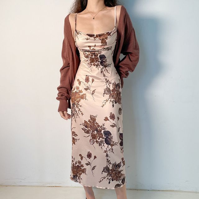 Elegant Outfit Party, Costum Elegant, Party Long Dress, Look Boho Chic, Goth Outfit, Backless Long Dress, Spaghetti Strap Bodycon Dress, 파티 드레스, Bodycon Floral Dress