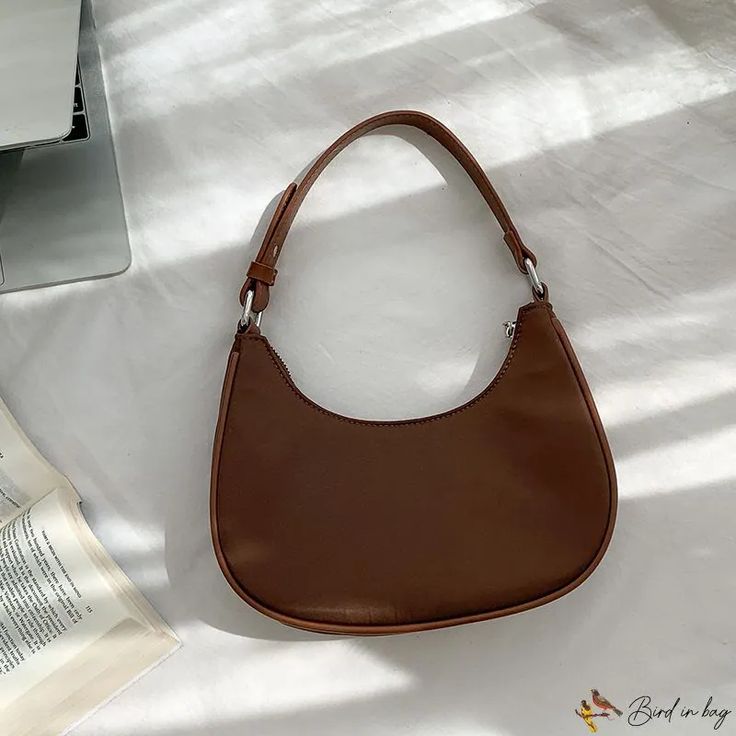 Bird in Bag - Ladies shoulder bag bag female senior sense nylon armpit bag fashion macaroon handbag Armpit Bag, Coffee Color, Details Pictures, Brown Coffee, Color Cafe, Color Coffee, Underarm Bag, Trend Style, Word Wrap