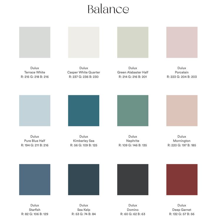 the different shades of paint that can be used to create a color scheme for your home