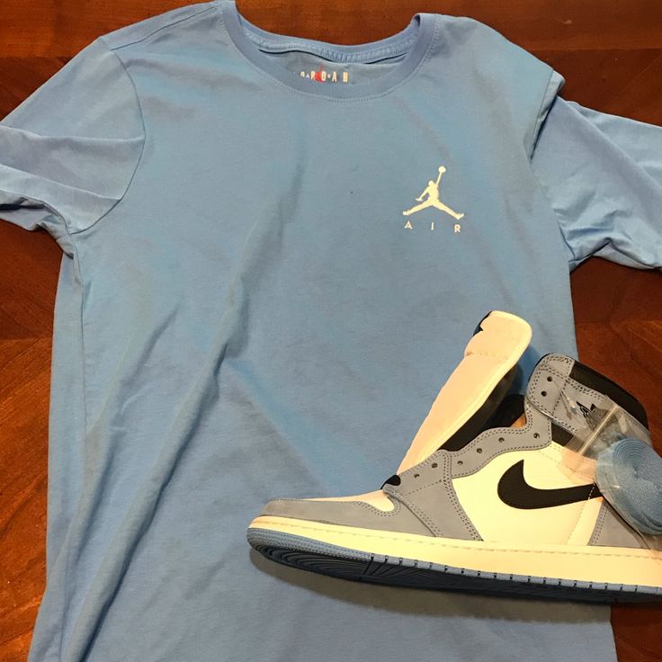 Air Jordan University Blue Tee Shirt Sz Small Nwt Shirt Dropped With The University Blue 1s Follow Me & Turn On Notifications For More Jordan’s, Nike’s, & Polo By Ralph Lauren Follow Us On Ig @Thepolocrews @Flairjordans23 @Lolospolos @Ipoloeyepolo @Realflykicks @Flairjordanskicks4chicks @Thepoloniche @Thepolobearmarket Air Jordan University Blue, Jordan Shirts, Blue Tee, University Blue, Jordans For Men, Polo By Ralph Lauren, Air Jordan, Air Jordans, Tee Shirt