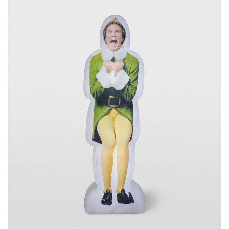 a christmas ornament with an image of a woman in tights and stockings