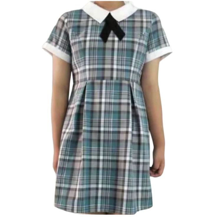 American Youth Academy Aya Elementary Girls Dress 8-9 Plaid Tampa Fl Nwt School Logo Embordered At Front Details: - Girls Grey Trim Dress With Short Sleeve - 70% Polyester 30% Viscose Content + Care: - Machine Wash Cold - Low Heat Dry Cute Mini Length Dresses For School, Fitted Short Sleeve School Uniform Dresses, Summer School Uniform Dress With Short Sleeves, Summer Short Sleeve School Uniform Dress, Preppy Short Sleeve School Dress, Preppy Short Sleeve Dresses For School, Fitted Plaid School Dress, Fitted Plaid Dress For School, Cute Plaid Dresses For School