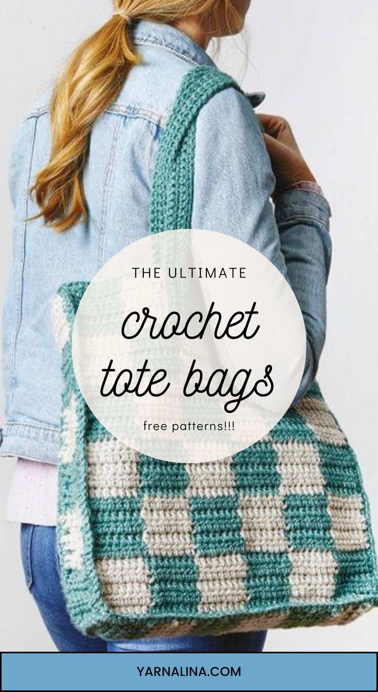 the ultimate crochet tote bag free pattern