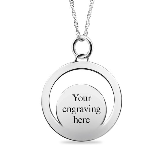 This fingerprint pendant is certain to be treasured. Sterling silver. Your own fingerprint. Up to 2 lines of 10 characters in length - inscribed along the back. 18.0-inch rope chain that secures with a spring-ring clasp. Please follow these steps: 1) Place your order; 2) Text your photo(s) from your smartphone to (972) 483-2900; and 3) When prompted, please respond with your Order Confirmation #. Standard text messaging rates may apply. Please Respond, Text Messaging, Photo S, 1 Image, 1 Place, Circle Pendant, Rope Chain, Your Photo, Spring Rings