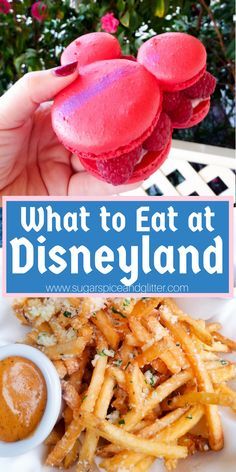 what to eat at disneyland with text overlay