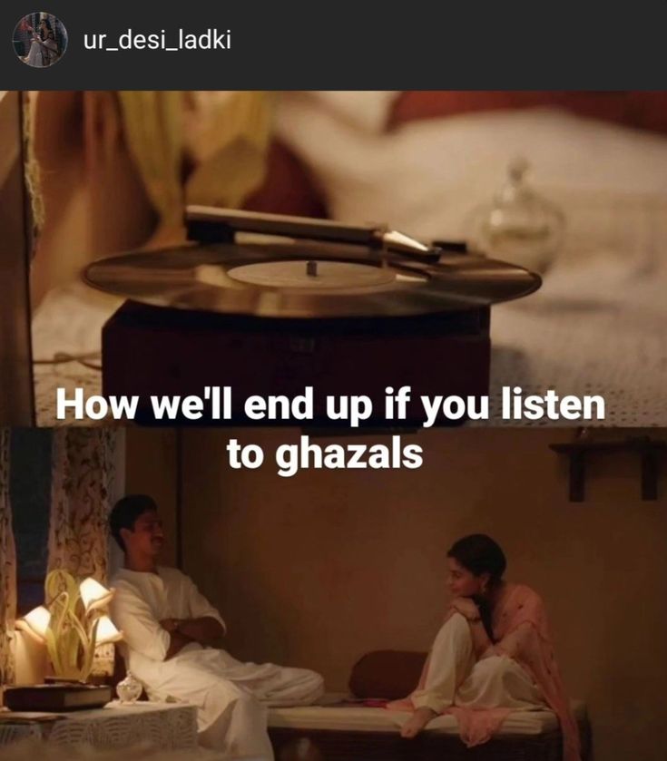 two people sitting on a bed with candles in front of them and the caption reads, how well end up if you listen to ghaaaas?