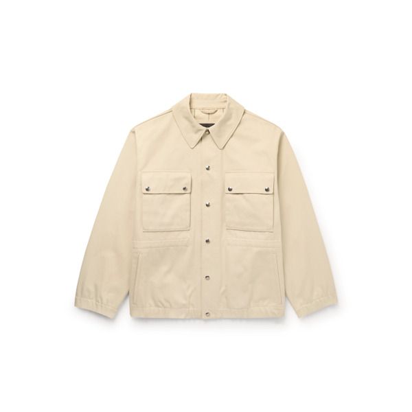 Loro Piana's ‘Toei’ jacket is a smart take on classic workwear. Featuring plenty of utility pockets, it's been made in Italy from beige cotton-canvas and has comfortable elasticated trims, plus an adjustable drawstring waist. Wear yours over a collared shirt or rollneck. Half Zip Jacket, Canvas Jacket, Utility Pockets, Quilt Jacket, Jacket For Men, Loro Piana, Collared Shirt, Textured Knit, Suede Jacket