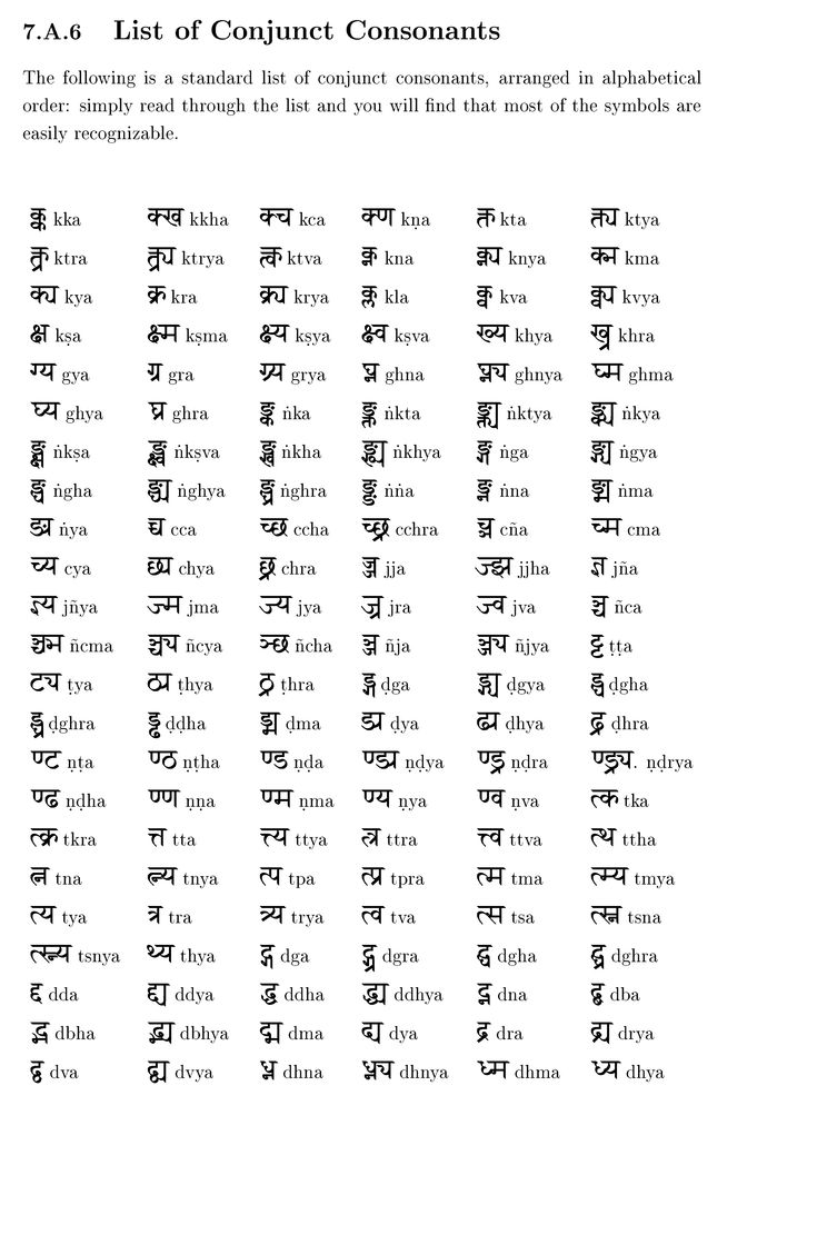 the list of conjuct commands in an english language, with some writing on it