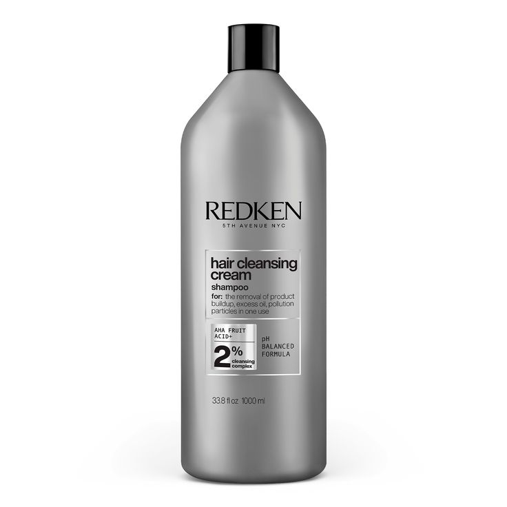 Redken Hair Cleansing Cream is a clarifying detox shampoo for all hair types and textures to removes product build-up (like dry shampoo), hard water minerals, excess oil, and pollution residue in just one use. Removing these elements leaves hair's porosity fresh to enhance your regular conditioner and treatment's results. BENEFITS • AHA Fruit Acids strengthens hair cuticle and adds shine • Purifies, refreshes and leaves hair shiny • Instantly removes product build up • Instantly removes minerals Redken Conditioner, Hair Silicone, Low Thyroid Remedies, Diy Shampoo Recipe, Hair Cuticle, Detox Shampoo, Redken Hair Products, Hair Porosity, Baking Soda Shampoo