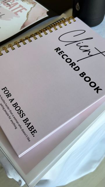 Lash Book Ideas, Lash Client Record Book, Appointment Book Ideas, Lash Client Record, Business Lashes, Lash Marketing, Lash Practice, Client Record Book, Lash Book