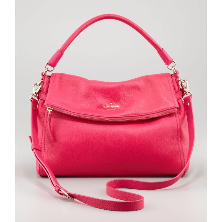 Kate Spade New York Cobble Hill Little Minka Coral Leather Handbag Bag Original Price: $378 Perfect Sized Bag For Work Or Play Satchel Styled With A Short Rolled Strap And Longer, Clip-On Option. A Fold-Over Flap With An Edge-Zip Pocket Optimizes The Organization Of A Gorgeous Go-To Bag. 100% Cow Leather Striped Lining 14-Karat Light Gold Plated Hardware Hidden Magnetic-Flap Closure. Interior Zip, Wall And Cell Phone Pockets. Protective Metal Feet. 13"W X 9 ½"H X 5 ½"D. Condition: Brand New Without Tags. Never Been Used. Official Brand's Dust-Bag/ Box / Paper Bag Not Included Designer Kate Spade Satchel For Everyday Use, Kate Spade Bags With Detachable Strap For Errands, Luxury Kate Spade Bag With Detachable Strap, Designer Kate Spade Shoulder Bag With Removable Pouch, Designer Kate Spade Shoulder Bag With Detachable Handle, Designer Kate Spade Shoulder Bag Satchel, Designer Kate Spade Satchel Bag, Kate Spade Top Handle Satchel For Errands, Kate Spade Designer Shoulder Bag With Detachable Handle