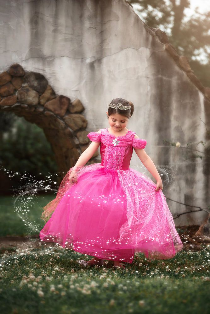 Princess Dress Costume, Toddler Costumes Girl, Luxe Dress, Pink Princess Dress, Princesa Charlotte, Girls Fall Dresses, Kate Dress, Princess Dress Up, Girls Dress Up