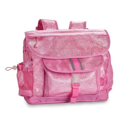 Sparkalicious Backpack Sparkalicious - Sparkle from the inside out Fun, sassy and sporty-chic, these bags are a must-have accessory for anyone looking to show their sparkle! Perfect for school, sport or sleep over fun, these fab bags will dazzle, shimmer and shine through day and night. Each with a sparkly star charm! Our designer backpacks bridge function and durability with fashion and fun! These sparkly and tough-built packs are specifically designed for kids? unique measurements. Our patente Overnight Backpack, Glitter Backpack, Small Laptop, Medium Backpack, Childrens Backpacks, Pink Backpack, Pink Kids, Large Backpack, Baby Hat