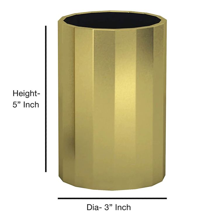 Add a touch of elegance to your bathroomKeep your toothbrushes stylishly organized with the Providence Florence Gold Metal Toothbrush Holder. This chic holder features a stunning gold finish that complements any bathroom decor. Made of metal, it adds a touch of luxury to your daily routine. With its sleek design and convenient size, this toothbrush holder is as functional as it is fashionable. The Providence Florence Gold Metal Toothbrush Holder effortlessly accommodates multiple toothbrushes, k Metal Tumbler, Metal Tumblers, Home Store, At Home Store, Toothbrush Holder, Department Store, Daily Routine, Gold Finish, Bathroom Accessories