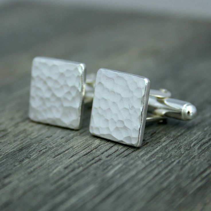 Day Weddings, Gold Cufflinks, Number Stamps, Textured Design, Silver Cufflinks, Recycled Silver, Father Of The Bride, Recycled Sterling Silver, Environmental Impact