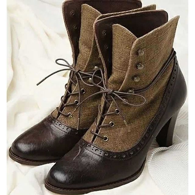 Victorian Shoes, Cheap Ankle Boots, Boho Mode, Popular Boots, Vintage Boho Fashion, Winter Ankle Boots, Retro Mode, Vintage Boots, Martin Boots