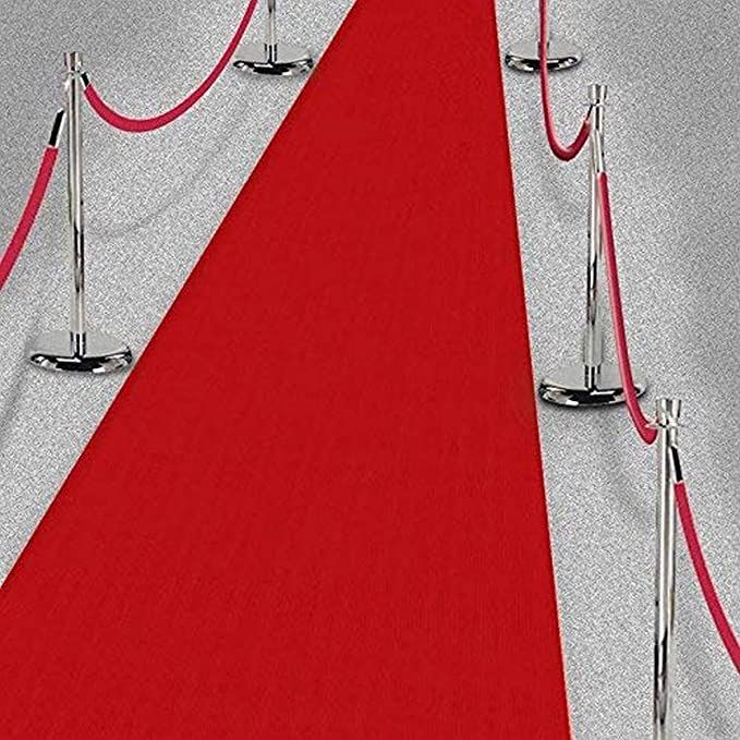 an image of a red carpet and rope