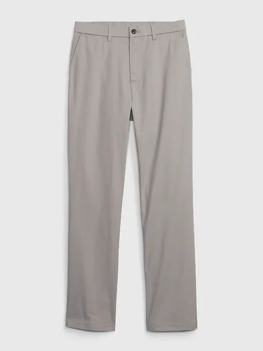 Modern Khakis in Straight Fit with GapFlex | Gap Gap Straight Hem Workwear Bottoms, Gap Straight Hem Bottoms For Work, Gap Work Pants With Elastic Waistband, Casual Gap Chinos For Workwear, Gap Casual Chinos For Work, Gap Casual Workwear Chinos, Gap Cotton Chinos For Work, Twill Weave, Work Life