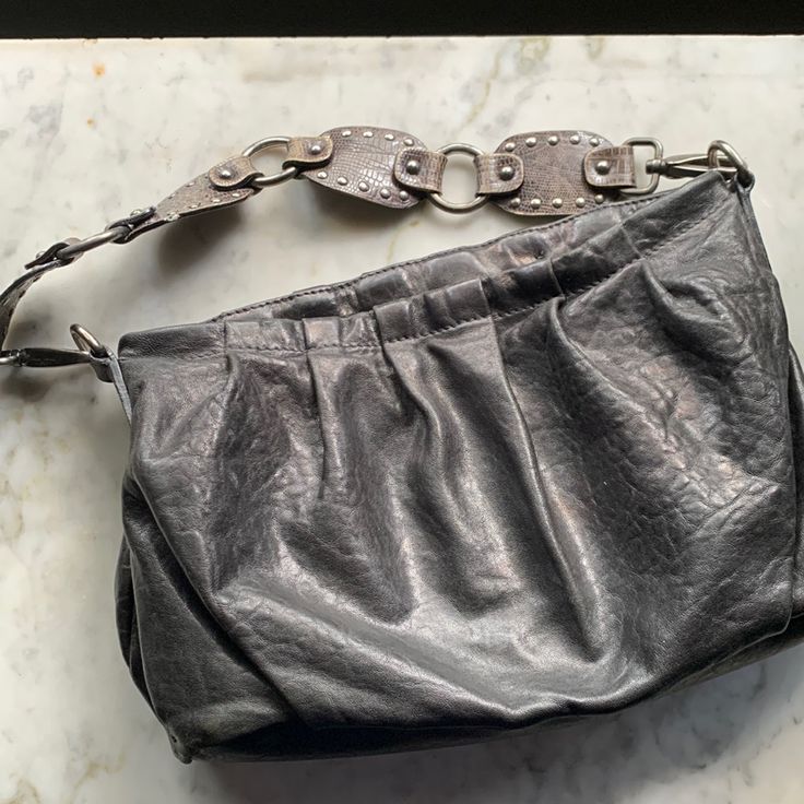 Soft Leather Black Shoulder Bag. In Great Shape! Miu Miu Bag, Black Shoulder Bag, Miu Miu, Soft Leather, Shoulder Bags, Casual Shorts, Bag Lady, Shoulder Bag, Womens Shorts