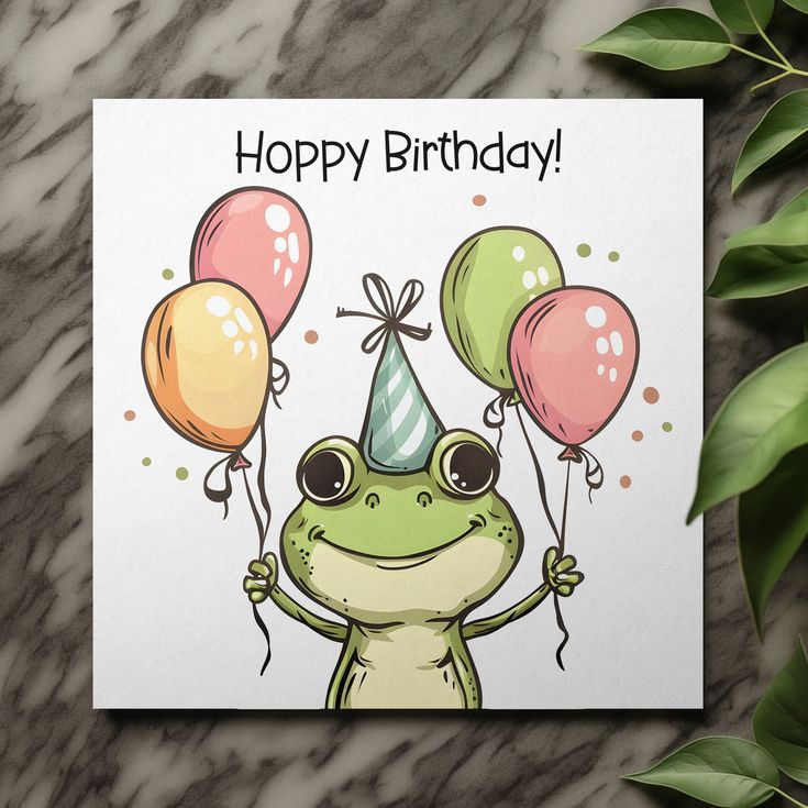 Cutest Birthday Cards, Happy Birthday Funny Drawing, Simple Cute Birthday Card, Cute Hand Drawn Birthday Cards, Birthday Card Ideas Unique, Gift Cards Ideas For Birthdays, Cute Best Friend Birthday Card Ideas, Frog Birthday Cards Handmade, Cute Drawings Birthday