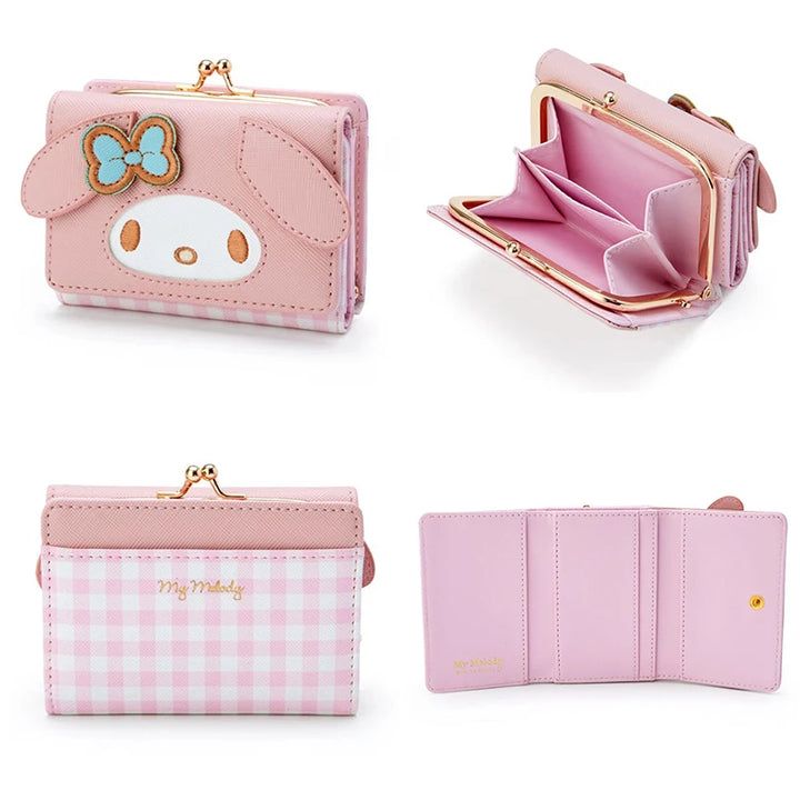 Introducing the Sanrio Wallet! 💖

Step into the world of kawaii cuteness with our Sanrio Wallet! This adorable accessory is adorned with beloved Sanrio characters, making it a must-have for fans of Hello Kitty, My Melody, Cinnamoroll, and more.

Crafted from high-quality materials, this wallet is as durable as it is stylish. Its compact size makes it perfect for slipping into your pocket or handbag, ensuring you always have your essentials close at hand. Cute Pink Coin Purse With Card Slots, Kawaii Pink Coin Purse For Daily Use, Pink Rectangular Kawaii Coin Purse, Cute Pink Wallets For Daily Use, Pink Rectangular Kawaii Wallet, Retro Pink Wallet For Everyday Use, Cute Compact Wallet For Daily Use, Cute Compact Wallets For Daily Use, Kawaii Pink Wallet