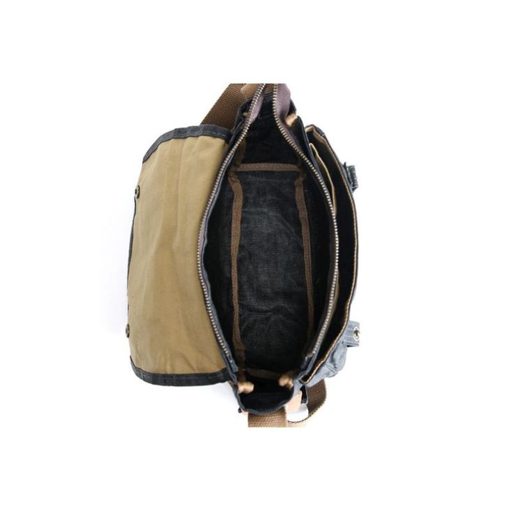 The Men's Canvas Shoulder Bag is a stylish choice for men who are looking for a practical and masculine bag. Made of sturdy canvas with a vintage look, this bag is built to last! A Small Waxed Canvas Crossbody Bag ideal for your travels The men's canvas shoulder bag has a very masculine look with its sleek and stylish design. The flap with snap adds a touch of sophistication to your outfit. The choice of canvas as the material of manufacture adds a vintage touch that will appeal to retro style l Vintage Waxed Travel Bag For Everyday Use, Rugged Waxed Canvas Bag For Outdoor Activities, Rugged Bag With Waxed Finish For Outdoor Activities, Outdoor Shoulder Bag In Coated Canvas With Waxed Finish, Brown Waxed Canvas Shoulder Bag For Outdoor, Outdoor Waxed Canvas Shoulder Bag With Zipper Pocket, Waxed Finish Satchel Canvas Bag For Travel, Coated Canvas Bags With Canvas Lining For Outdoor, Coated Canvas Bags With Canvas Lining For Outdoor Activities